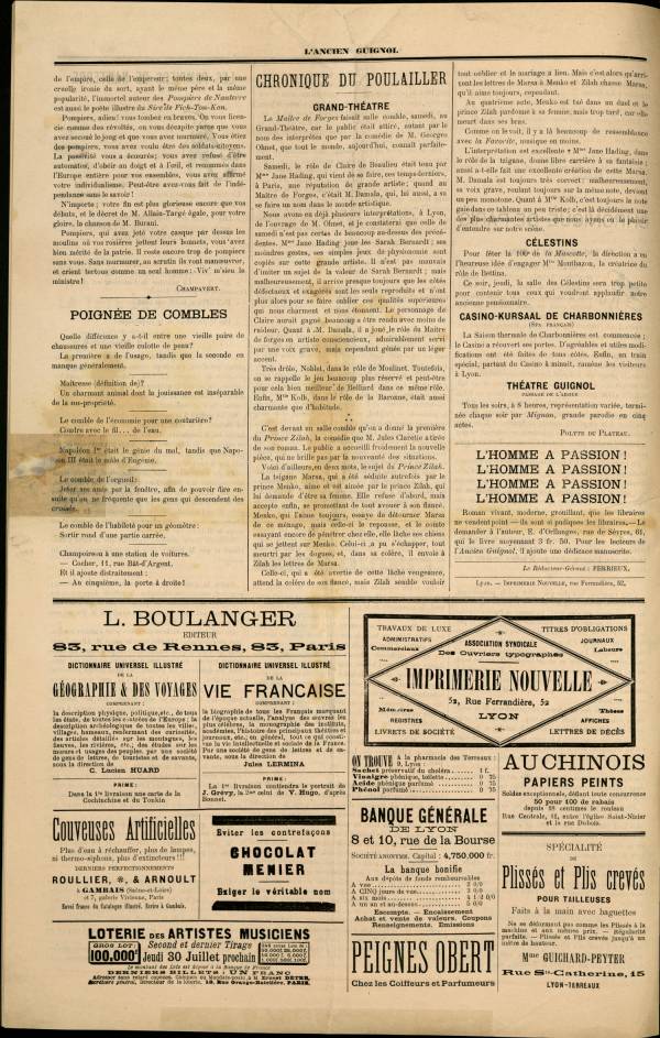 
						Affichage en mode lecture de la page
					