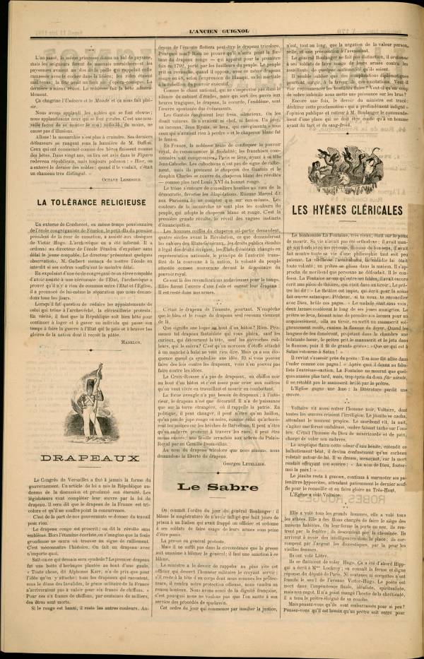 
						Affichage en mode lecture de la page
					