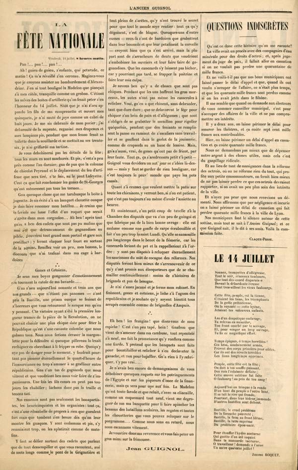 
						Affichage en mode lecture de la page
					