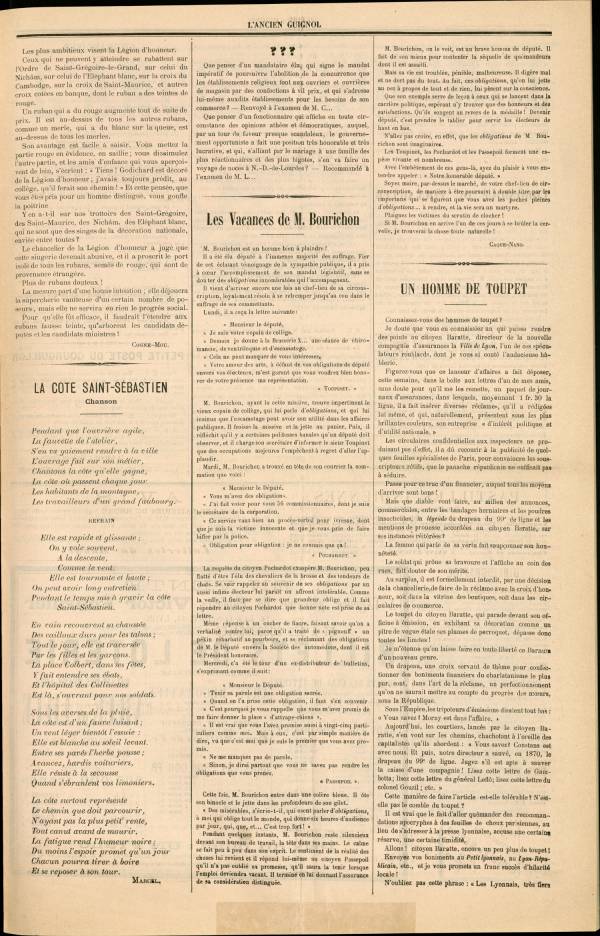 
						Affichage en mode lecture de la page
					
