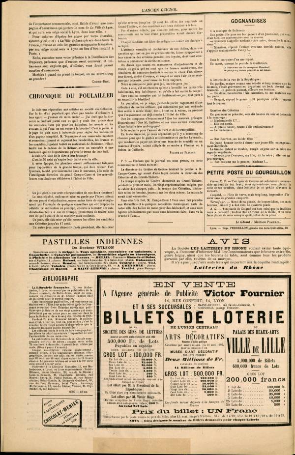 
						Affichage en mode lecture de la page
					