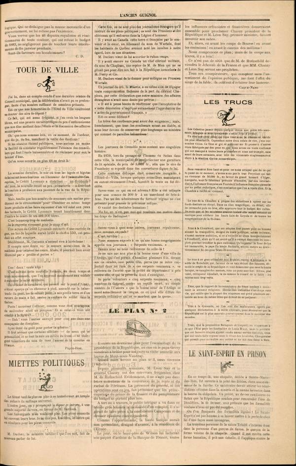 
						Affichage en mode lecture de la page
					