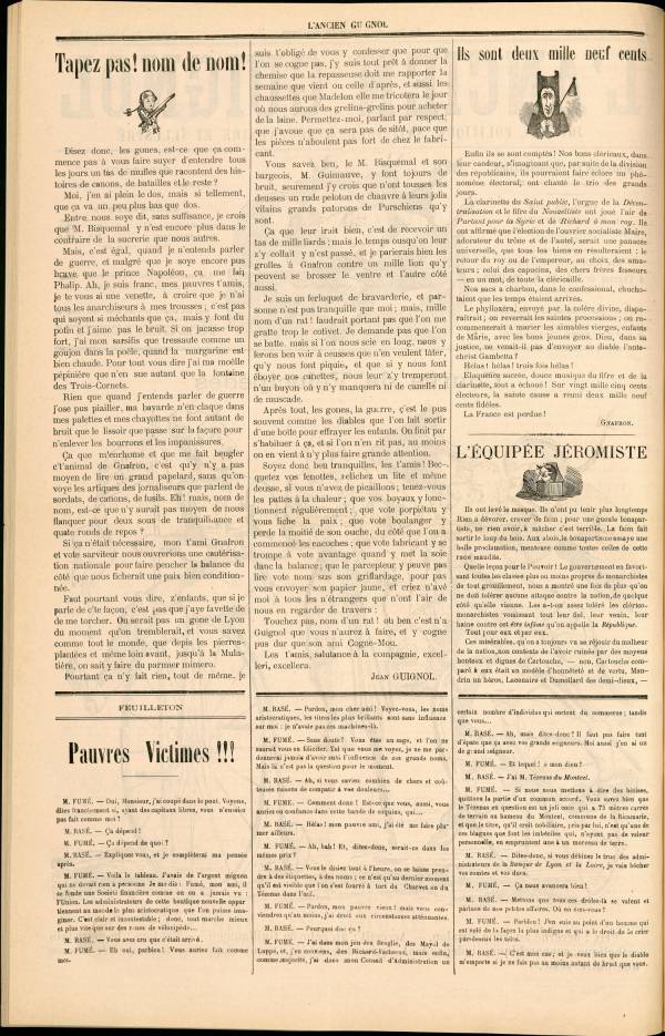 
						Affichage en mode lecture de la page
					