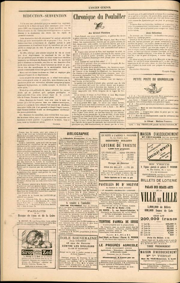 
						Affichage en mode lecture de la page
					