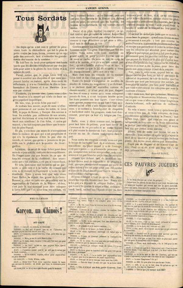 
						Affichage en mode lecture de la page
					