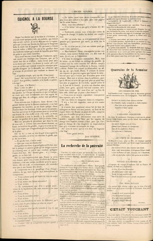 
						Affichage en mode lecture de la page
					