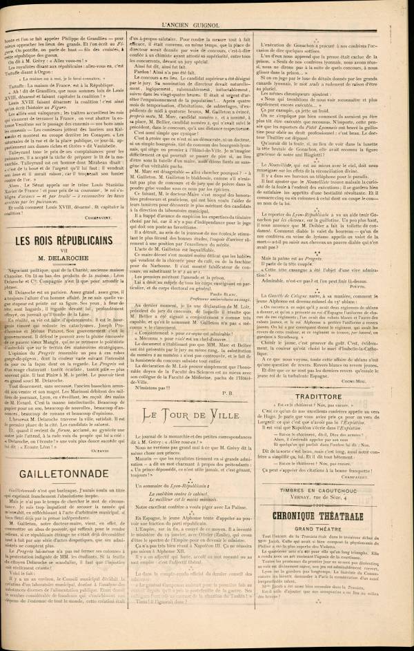 
						Affichage en mode lecture de la page
					