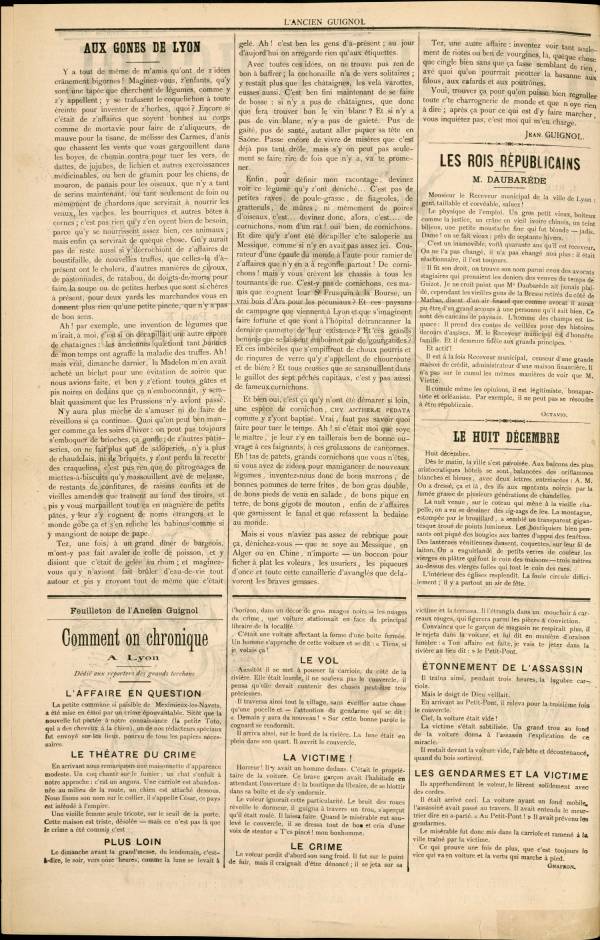 
						Affichage en mode lecture de la page
					