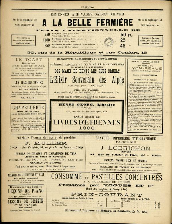 
						Affichage en mode lecture de la page
					