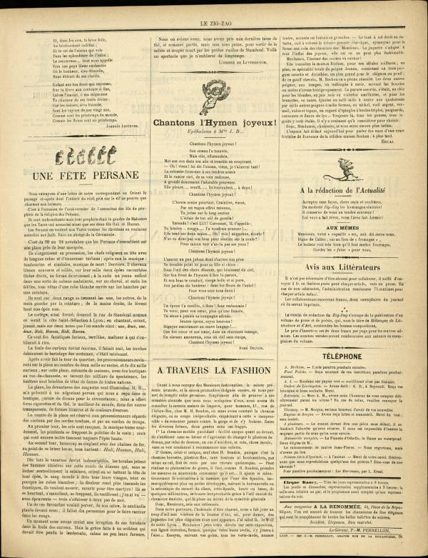 
						Affichage en mode lecture de la page
					