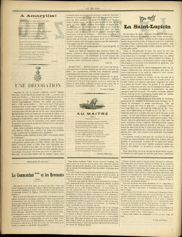 
						Affichage en mode lecture de la page
					