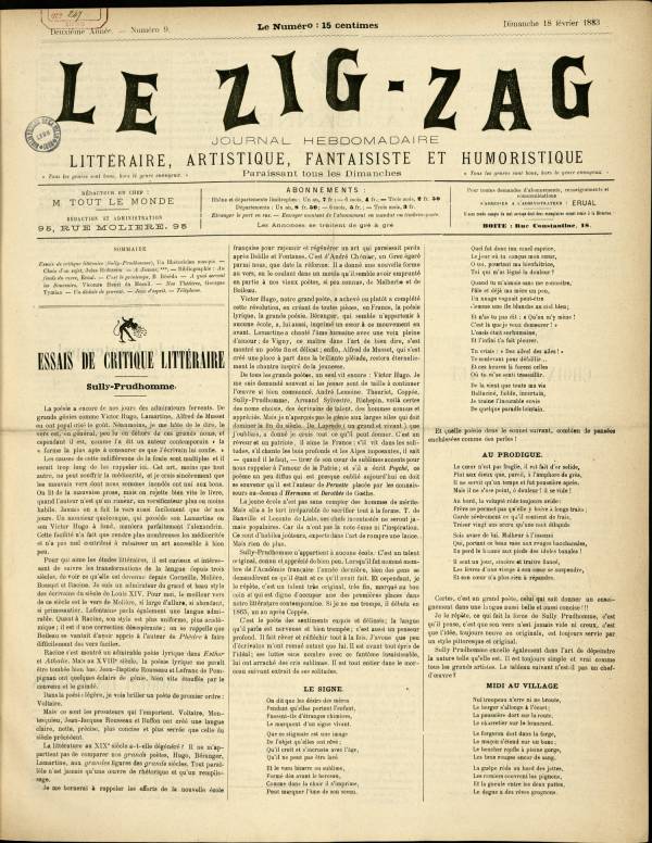 
						Affichage en mode lecture de la page
					