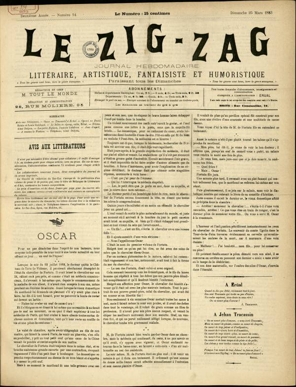 
						Affichage en mode lecture de la page
					