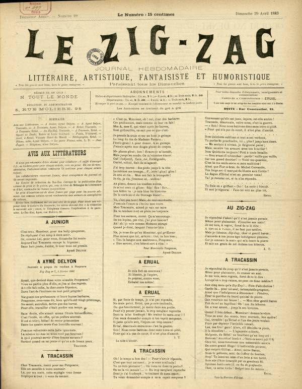 
						Affichage en mode lecture de la page
					