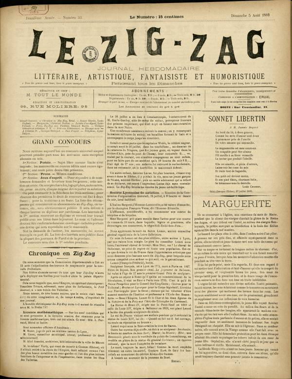 
						Affichage en mode lecture de la page
					