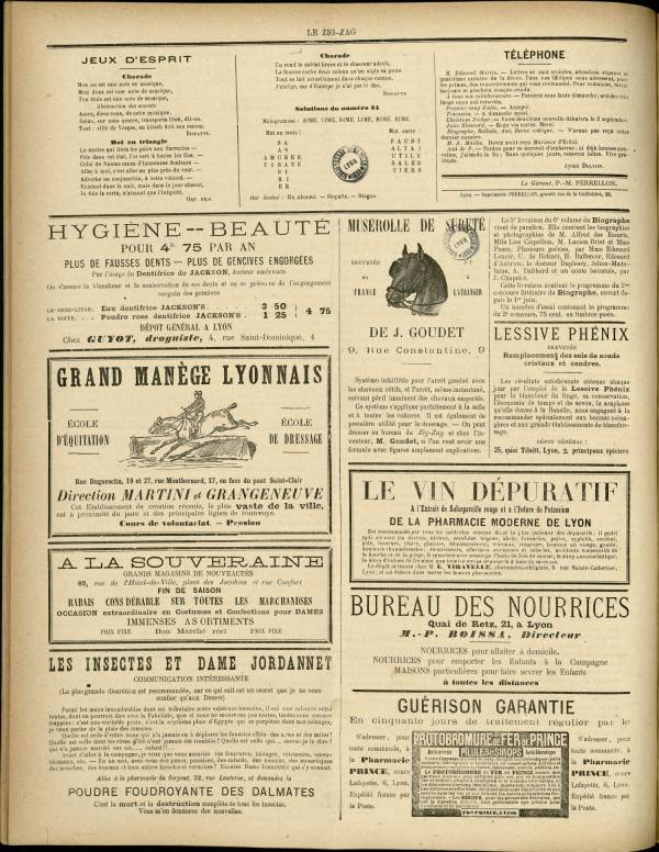 
						Affichage en mode lecture de la page
					