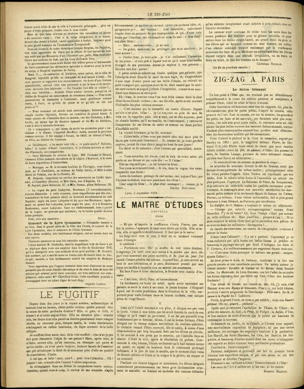 
						Affichage en mode lecture de la page
					