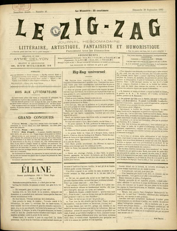 
						Affichage en mode lecture de la page
					