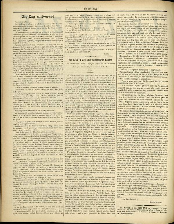 
						Affichage en mode lecture de la page
					