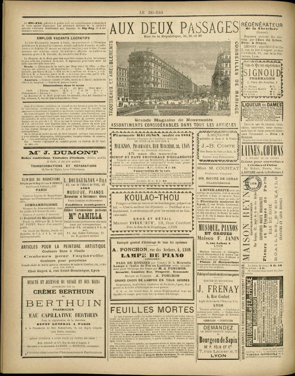 
						Affichage en mode lecture de la page
					