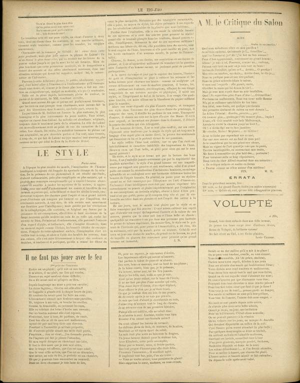 
						Affichage en mode lecture de la page
					