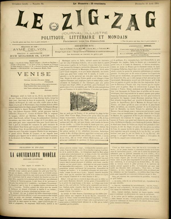 
						Affichage en mode lecture de la page
					