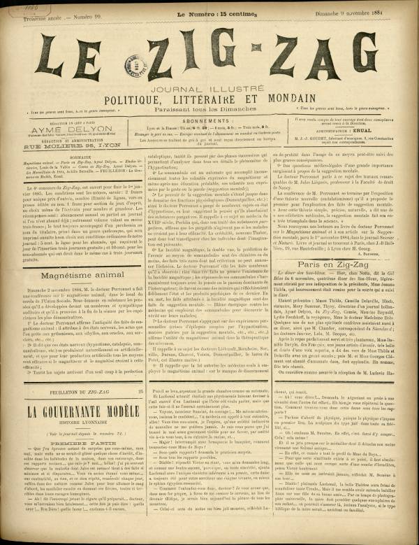 
						Affichage en mode lecture de la page
					