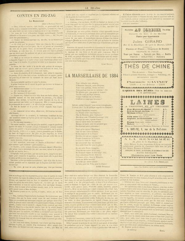 
						Affichage en mode lecture de la page
					