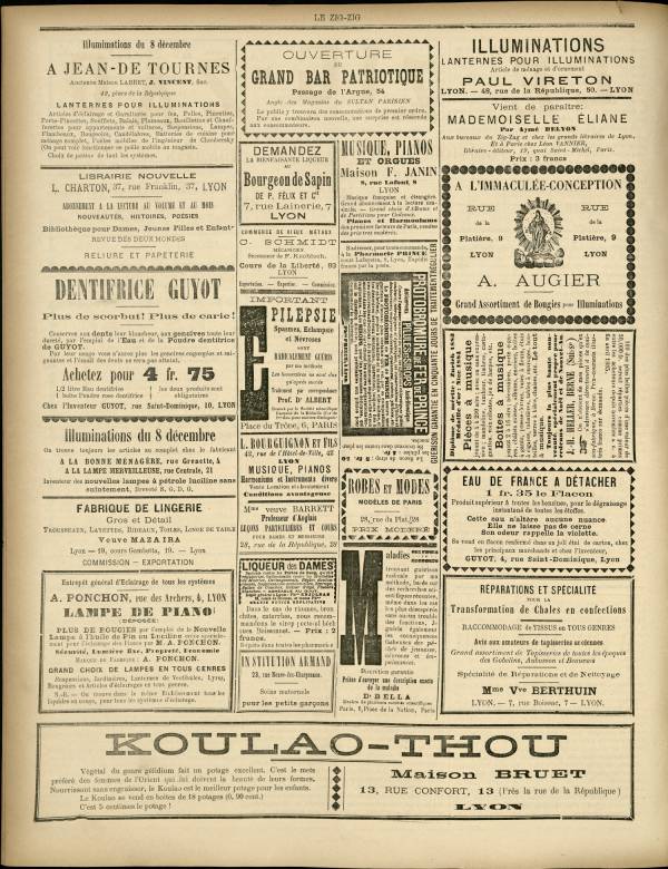 
						Affichage en mode lecture de la page
					