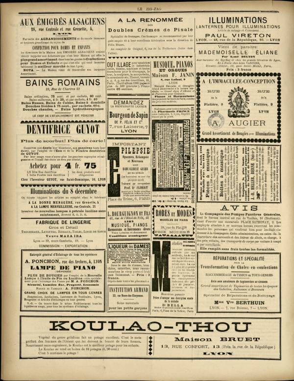 
						Affichage en mode lecture de la page
					