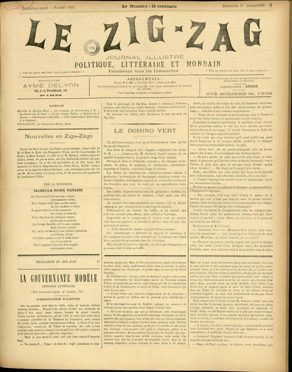 
						Affichage en mode lecture de la page
					