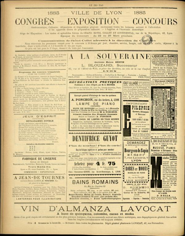 
						Affichage en mode lecture de la page
					