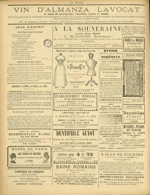 
						Affichage en mode lecture de la page
					