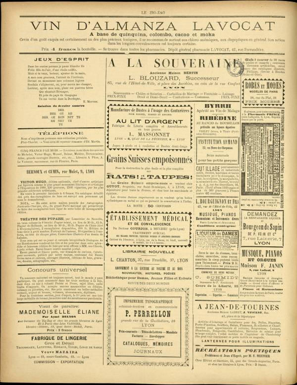 
						Affichage en mode lecture de la page
					