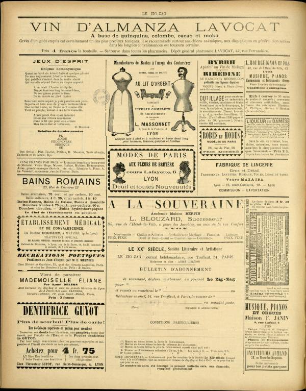 
						Affichage en mode lecture de la page
					