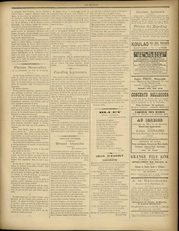 
						Affichage en mode lecture de la page
					