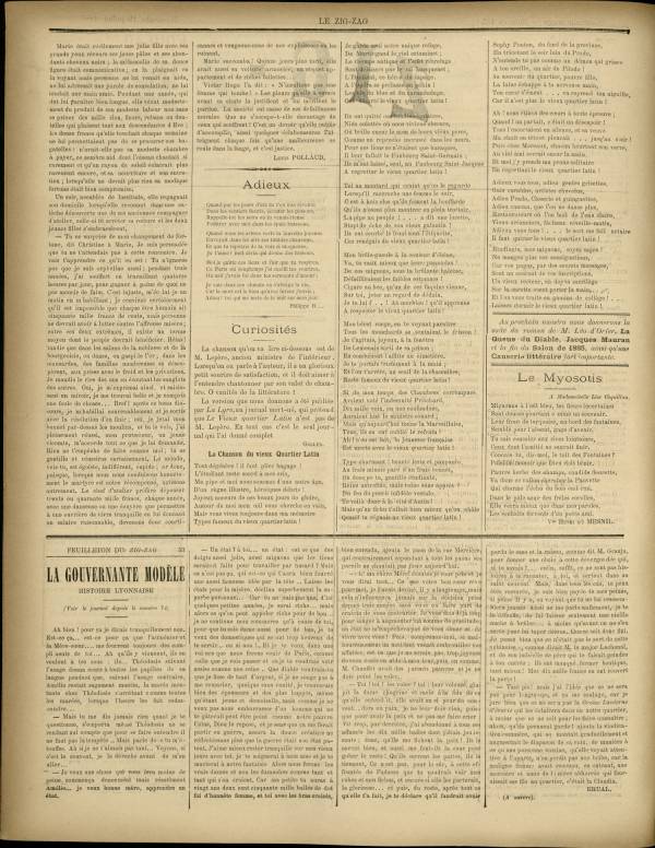 
						Affichage en mode lecture de la page
					
