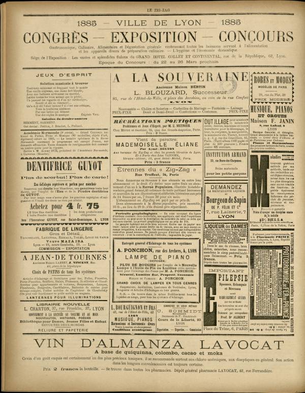 
						Affichage en mode lecture de la page
					