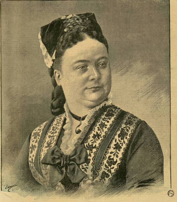 La maréchale de Mac-Mahon, décédée à Paris, le 19 février 1900
