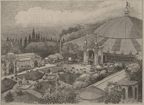 Vue panoramique de l'Exposition