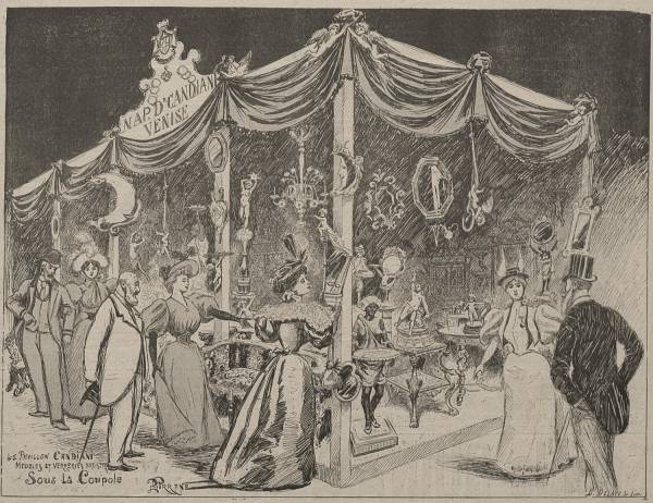 A l'Exposition: le Pavillon Candiani
