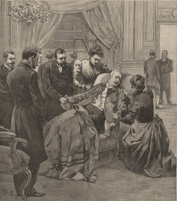 Les derniers moments de M. Félix Faure