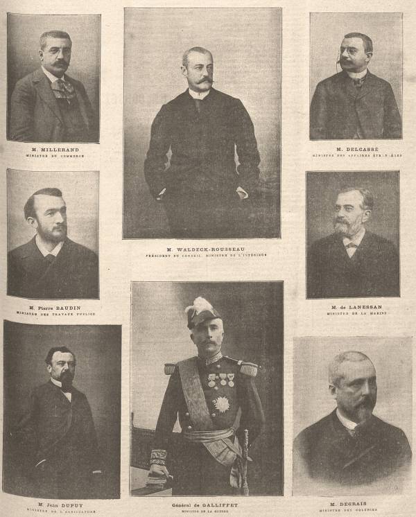 Les nouveaux ministres