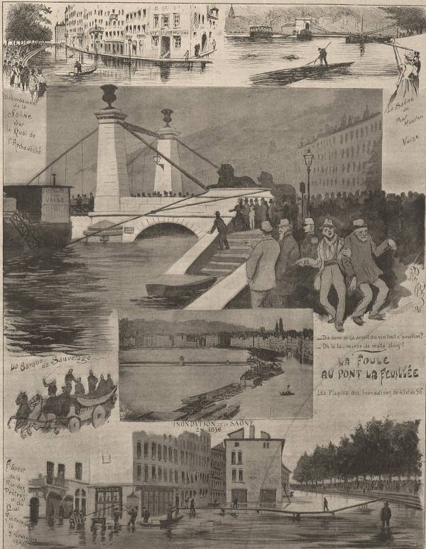 Les inondations à Lyon