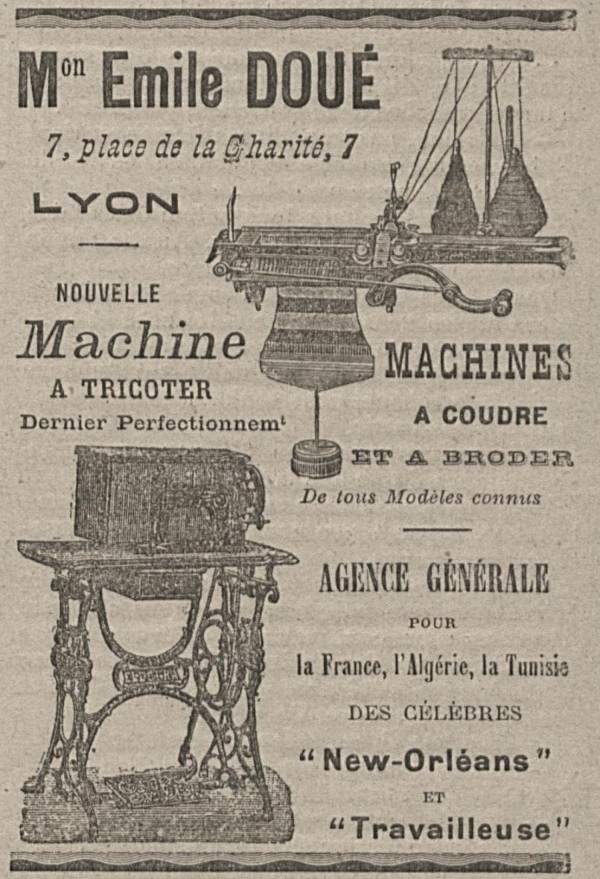 Machines à coudre