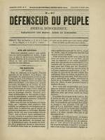 LE DÉFENSEUR DU PEUPLE : n°2, pp. 1