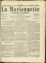 La Marionnette : n°15, pp. 1