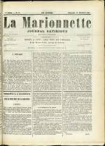 La Marionnette : n°31, pp. 1