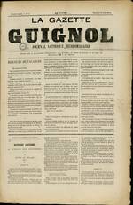 LA GAZETTE DE GUIGNOL : n°5, pp. 1