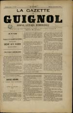 LA GAZETTE DE GUIGNOL : n°10, pp. 1